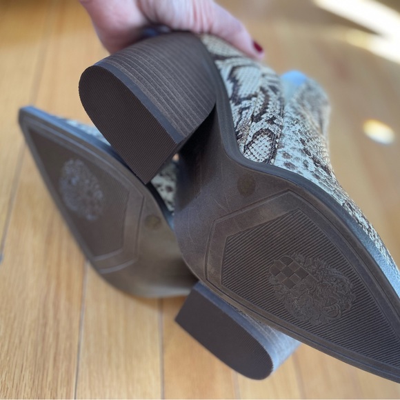 Vince Camuto Natural Reptile Booties - Picture 3 of 4